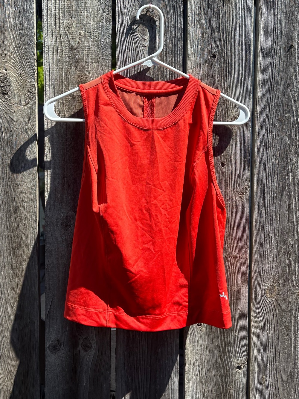 JoyLab Bright Coral Workout Athletic Top - Picture 2 of 3